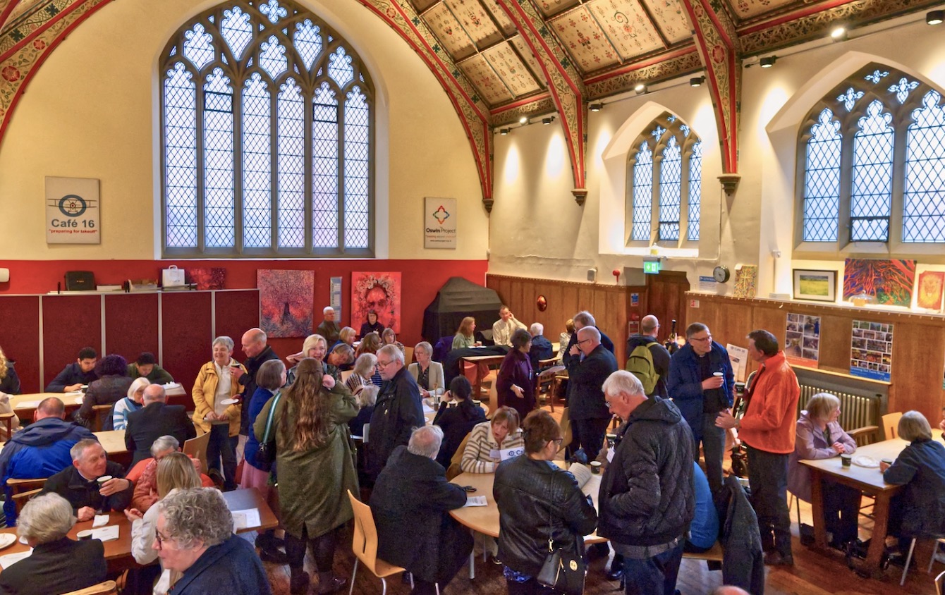 Newcastle Cathedral celebrates 5 year birthday of its transformational Cafe 16
