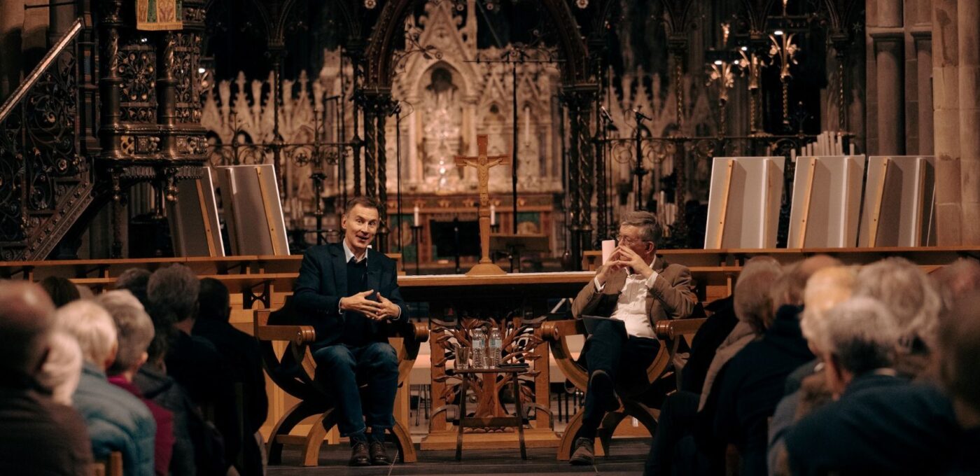 Enlighten Lichfield.Sir Jeremy Hunt Nick Higham - credit Thomas Purkis
