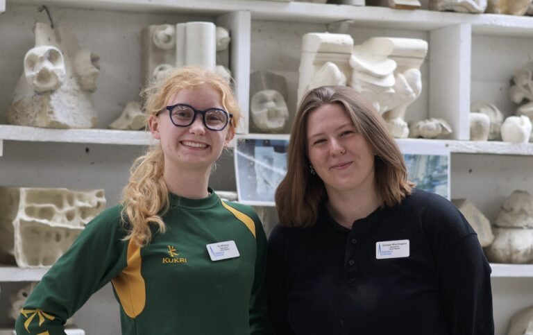 image from Apprentice Stonemasons join Salisbury Cathedral