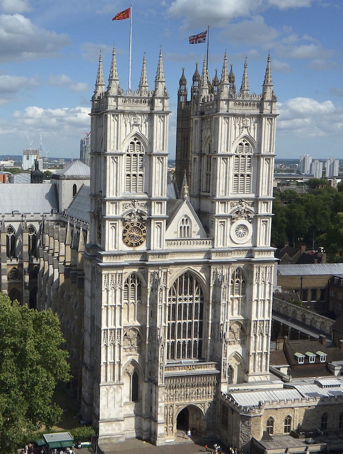 Crowning the Conquerer - Westminster Abbey