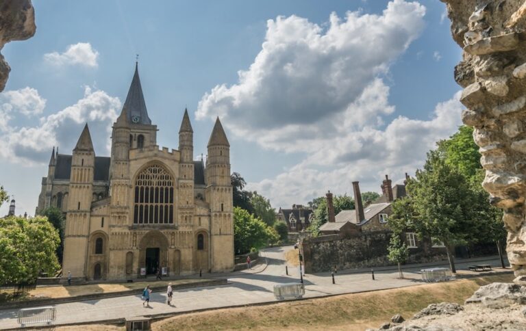 Rochester Cathedral - Medieval Chapter House and Cloisters